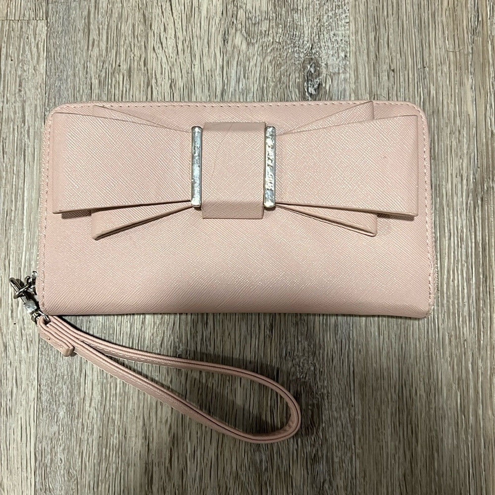 Betsey Johnson Pink Bow Wallet